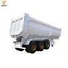 3 Axles U Type 40 50 Tons Front Lifting Rear Tipper Dump Truck Semi Trailer