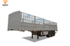 3 Axle 20ft 40ft Side Wall Cargo Fence Wall Truck Side Board Semi Transport Trailer