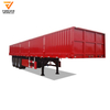 3 Axles 40ft 40Tons Container Chassis Flatbed Semi Trailer for Bulk Goods Transport