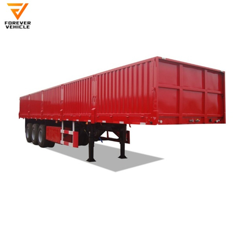 3 Axles 40ft 40Tons Container Chassis Flatbed Semi Trailer for Bulk Goods Transport