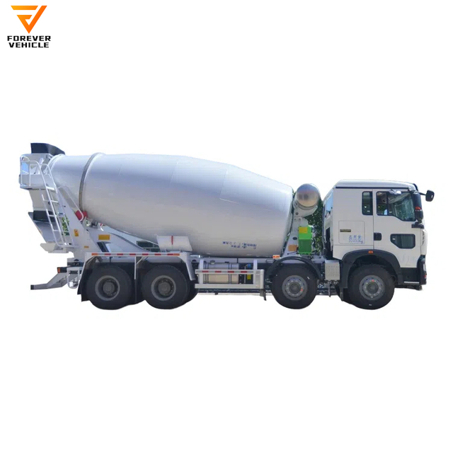 HOWO 8X4 12 Wheels 12 Cubic Mixing Concrete Cement Mixer Truck