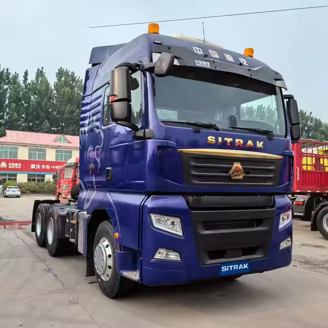 Sinotruck Sitrak Brand 6*4 Tractor Truck Low Price for Sale Semi-trailer 10 Wheeler 40Ton Truck Tractor