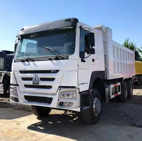 Used 371HP Heavy Duty Dump Truck 6x4 Used HOWO Tipper Truck for Sale Used Dump Truck From China