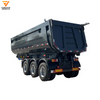 Front Axle Lift 4/5/6 Axle Rear Dump Semi Trailer 40-100 Ton Cargo Dump Truck Tipper Trailer with U-shape