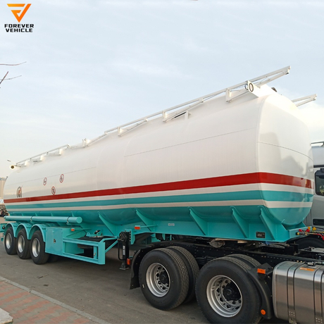 High Quality 50000 Liter Fuel Tank Semi Traile Crude Oil Tanker Lpg Tanker Trailers for Sale