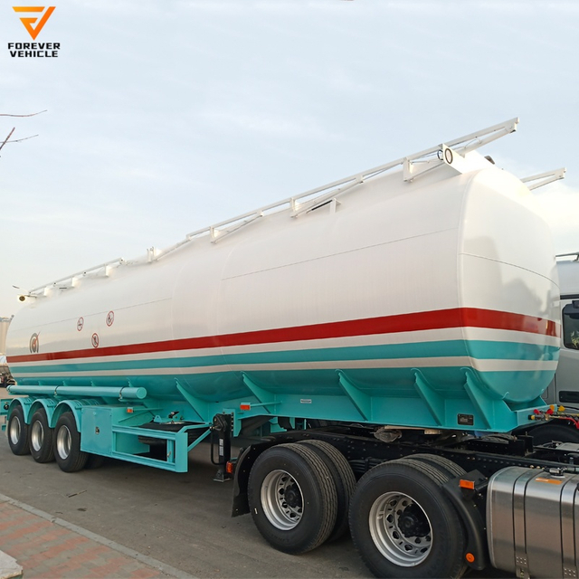 High Quality 50000 Liter Fuel Tank Semi Traile Crude Oil Tanker Lpg Tanker Trailers for Sale