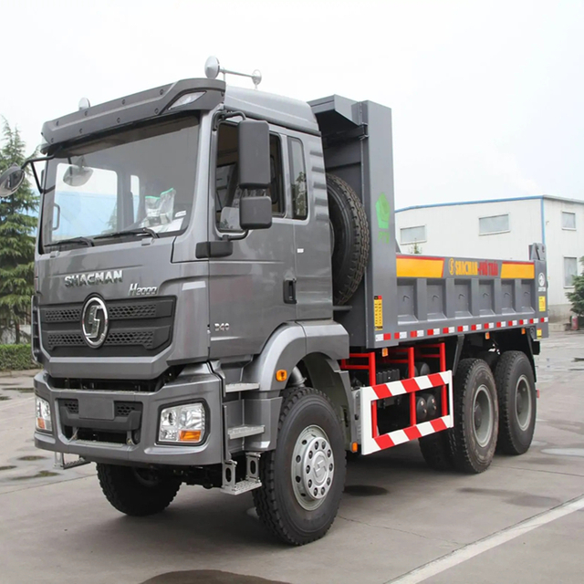 6X4 Heavy Duty Diesel Dump Truck With Construction Site Manual Transmission Euro 2 Emission Standard