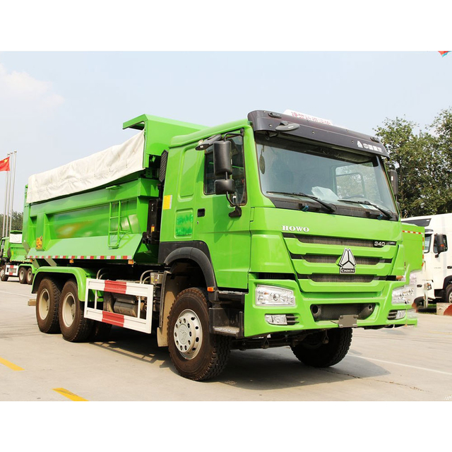 Diesel Engine 5 10 Tons Mining Transportation Euro 2 Emission 6X4 Diesel Light Dump Truck
