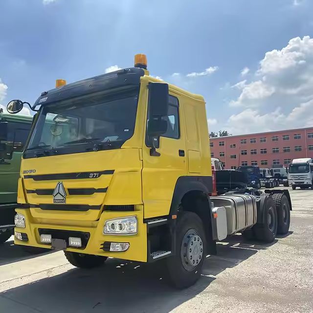 SINOTRUCK SITRAK 6*4 CNG Heavy Loading Tractor Truck Diesel Manual Transmission Weichai Engine Euro 2 New Left Air Suspension