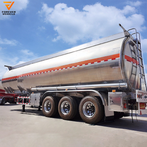 Factory Direct Sale Tri-axle 3 Axles 8000 Gallon Aluminum Fuel Tanker Trailer With Low Price