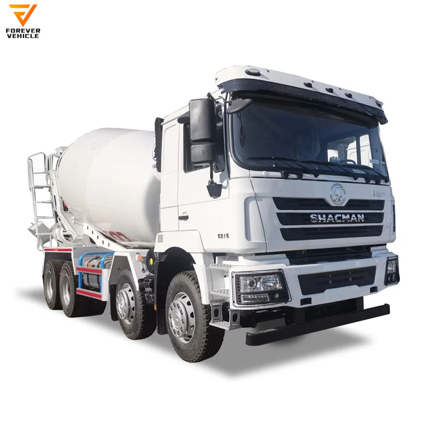 Shacman 8*4 10m3 Concrete Mixing Truck F3000 Cement Mixer Truck for Construction And Cement Delivery