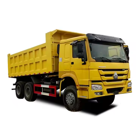 Used 371HP Heavy Duty Dump Truck 6x4 Used HOWO Tipper Truck for Sale Used Dump Truck From China