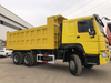 Isuzu 6x4 Heavy Dump Truck Diesel Manual Transmission Euro 3 Right Steering 30t Gross Vehicle Weight Used Condition Rear Camera