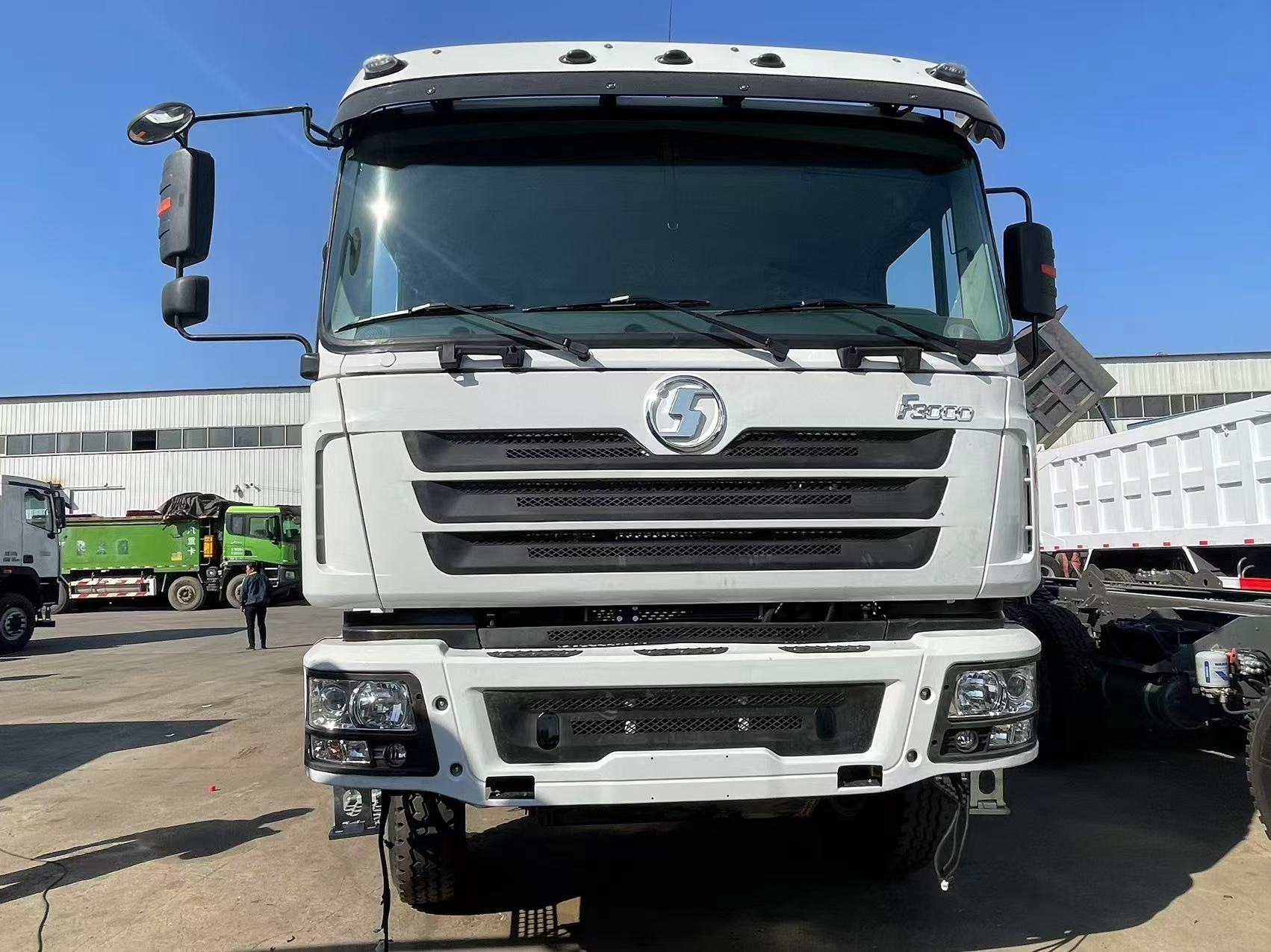  Shacman F3000 8X4 12 Tire Diesel Engine Product Type Dump Trucks