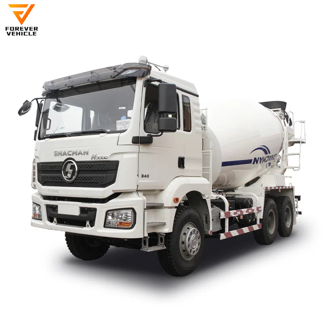Shacman H3000 6*4 Concrete Mixer Trucks Heavy Loading Capacity Cement Mixer Trucks for Sale
