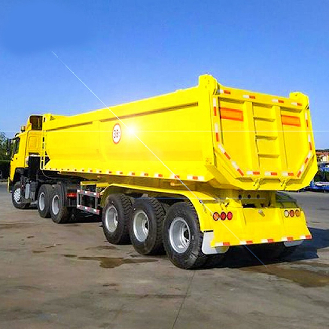 40t Tri-axles Dumper Semi Trailer Dumper Tipping Trailers Tipper Dump Semi Truck Trailer