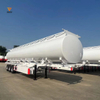 3 4 Axles 40000 42000 50000 Liters Aluminum Emergency Valve Liquid Oil Fuel Tank Semi Trailer for Sale Price