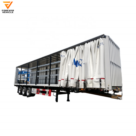 40FT Curtain Side Trailer with Euro Standard Heavy Loading Capacity And Good Quality Truck Trailers