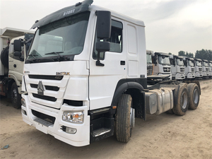 Sinotruck Howo 3 Axles 6*4 371hp 420hp Trailer Axles Transport China Used Tractor Truck Tractor Head