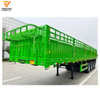 3 Axles 4 Axle 60 Ton Bulk Goods Transport Trailer Dropside Sidewall Fence Semi Trailer