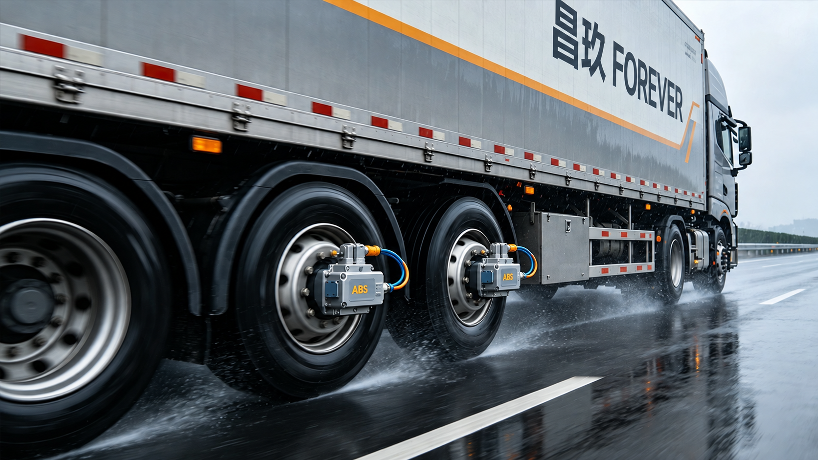 Pneumatic Braking Systems and ABS Calibration for Commercial Semi-Trailers