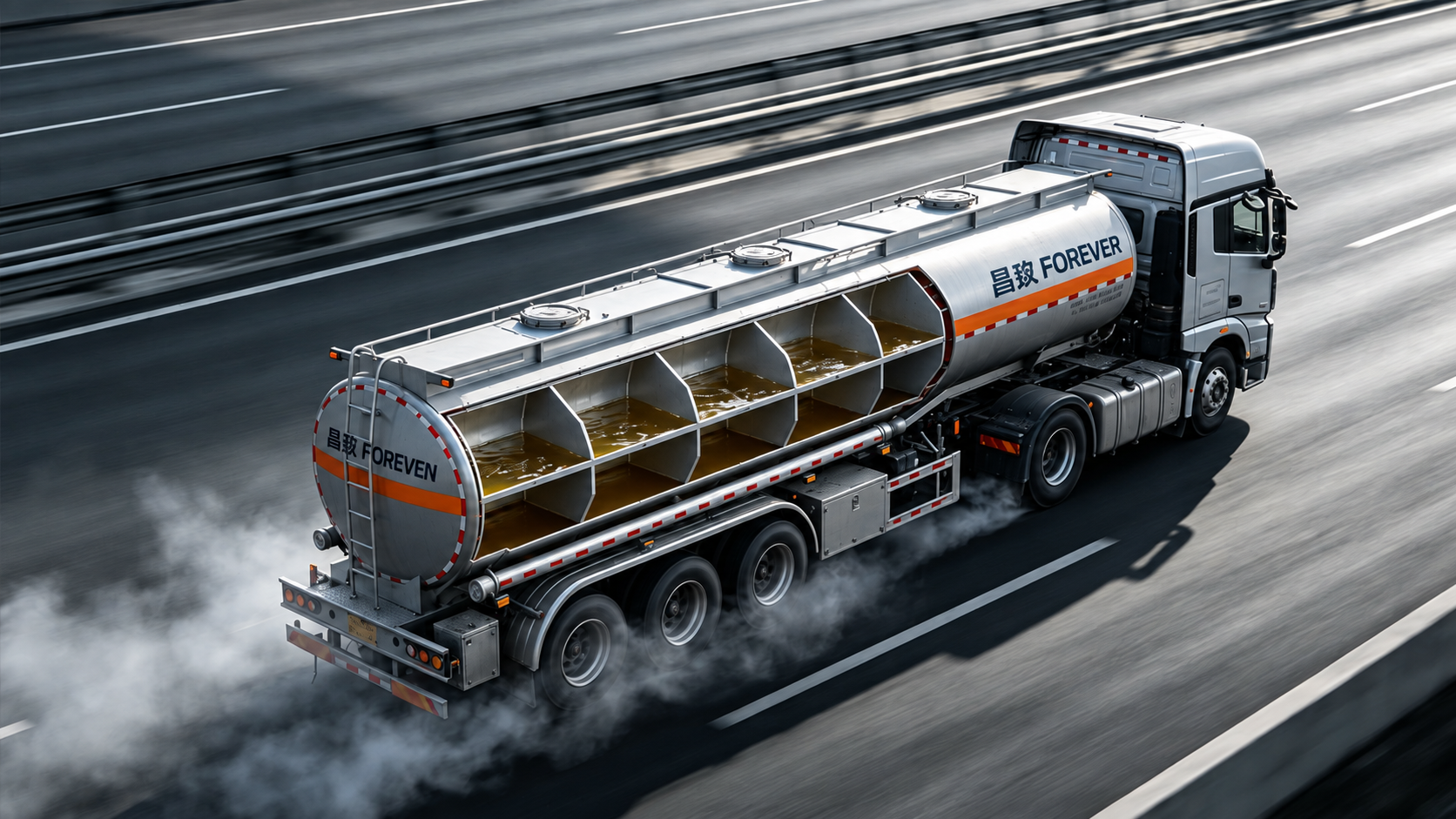 Fuel Tanker Trailer Safety: Liquid Sloshing and Internal Baffle Design